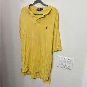 Polo by Ralph Lauren Men's Bright Yellow Polo Shirt